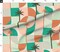 Palm Springs Geometric Retro Mod Resort Midcentury Trees Custom Printed Fabric by Spoonflower Various Fabrics by the Yard or Fat Quarter